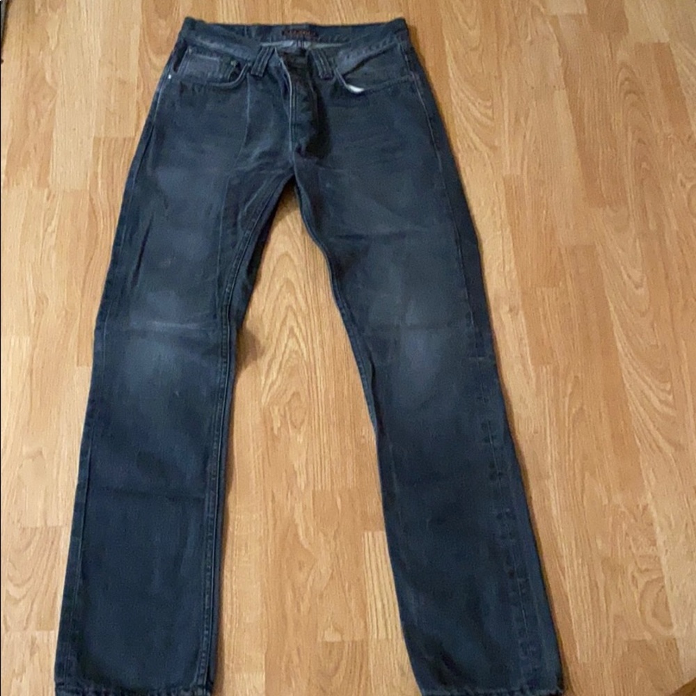 Men’s Nudie Jeans Grim Tim grey jeans
